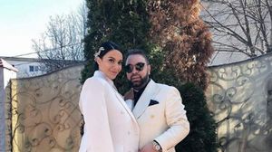 Ce sexy a fost nepoata lui Florin Salam la botezul fiului lui Betty! Bianca a fost strălucitoare într-o rochie aurie! FOTO