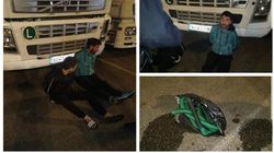 Doi români, prinși în timp ce furau motorină din camioane într-o parcare din Franța! Ce li s-a întâmplat apoi și cum au fost găsiți de polițiști