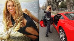 Cea mai sexy milionară din Bucureşti le-a dat "FATALA" şmecherilor din Capitală! Vezi ce maşină de 200.000 de euro şi-a cumpărat "burlăciţa"! FOTO!