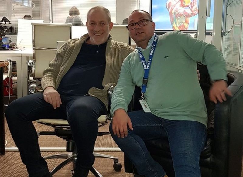 Ovidiu și Florin Busuioc, la revenirea acestuia pe post