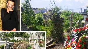 Răzvan Ciobanu, înmormântat lângă un morman de gunoi! Designerul cu cel mai mare apetit pentru viața de lux se odihnește într-un cimitir sărăcăcios
