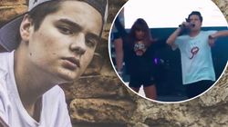 Selly, pocnit zdravăn, pe scenă, de o sexy dansatoare! Erau de față sute de oameni, iar cel mai cunoscut puștan din România a fost la un pas să cadă din picioare VIDEO