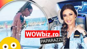 WOW! Ce costum de baie de 500 de euro a purtat Anamaria Prodan la piscină! VIDEO EXCLUSIV