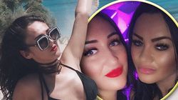 Sora lui Carmen de la Sălciua e super sexy în costum de baie! Uite-o pe Daniela cum a pozat pe plajă!