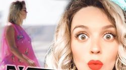 Imagini exclusive cu Diana Dumitrescu, la plajă, însărcinată în luna a opta! Uite cum arată frumoasa blondă! VIDEO EXCLUSIV!