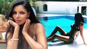 Imagini fabuloase cu Ileana Lazariuc, singură și sexy, la piscină