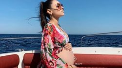 Prima fotografie cu chipul fiicei lui Karmen! Nepoțica lui Adi Minune a strâns zeci de mii de like-uri