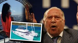 Fiica lui Dan Voiculescu s-a plimbat cu catamaranul în largul insulei Mykonos! Uite cum arată frumoasa Dana în costum de baie!