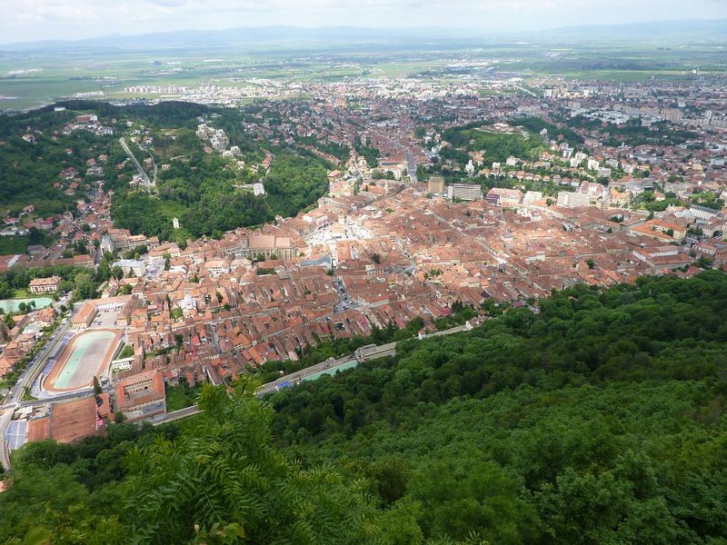 12 locuri de vizitat in Brasov. Panorama orasului