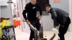 Mariana de la Puterea Dragostei, târâtă pe podea de Bogdan Mocanu și luată de picioare de Livian! Cum a reacționat concurenta VIDEO