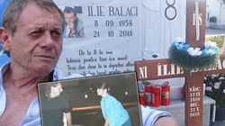 Momente emoționante la mormântul lui Ilie Balaci, la un an de la moartea fostului mare fobalist FOTO