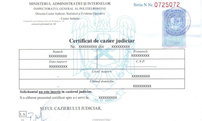 Cazier judiciar