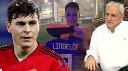 Băiatul lui Ovidiu Tender a primit cadou tricoul celui mai bun fotbalist suedez! ”Victor Lindelof mi-a dat tricoul!” FOTO