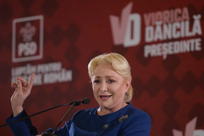 Viorica Dăncilă la dezbatere