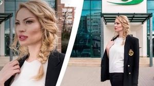 Valentina Pelinel a pozat sexy în pat, pentru hotelul lui Borcea din Timișoara, pe care îl administra Alina Vidican