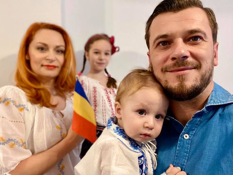 Dan Cruceru și familia