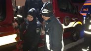 Panică în Olt. Un autotren încărcat cu autoturisme a căzut în râu. Sunt căutate celelalte autoturisme