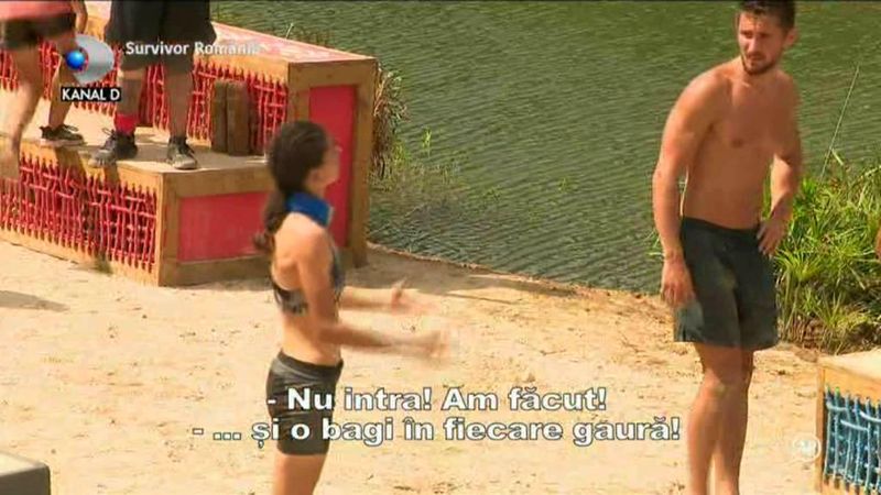 Survivor: Claudia de la Războinici, scandal cu echipa