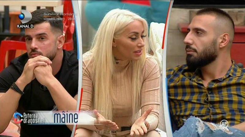 Andreea Pirui și Marius de la Puterea Dragostei s-au despărțit. Ella flirtează intens cu noul concurent, Cătălin 