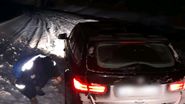 Trei oameni, blocați din cauza zăpezii,  la -17 grade Celsius