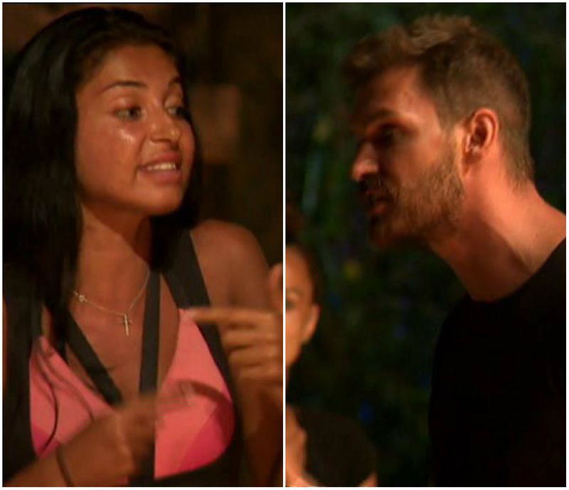 Survivor Rom&acirc;nia. Bogdan Vlădău s-a certat cu Elena Ionescu