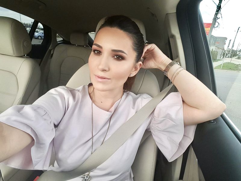 Ela Crăciun panicată după ce a avut accident de mașină