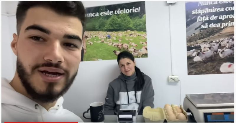 Geta, sora lui Culiță și a lui Iancu, vinde branza &icirc;n piața