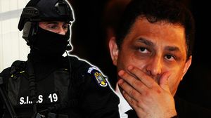 Vanghelie a fost jefuit! Poliția a intervenit în forță