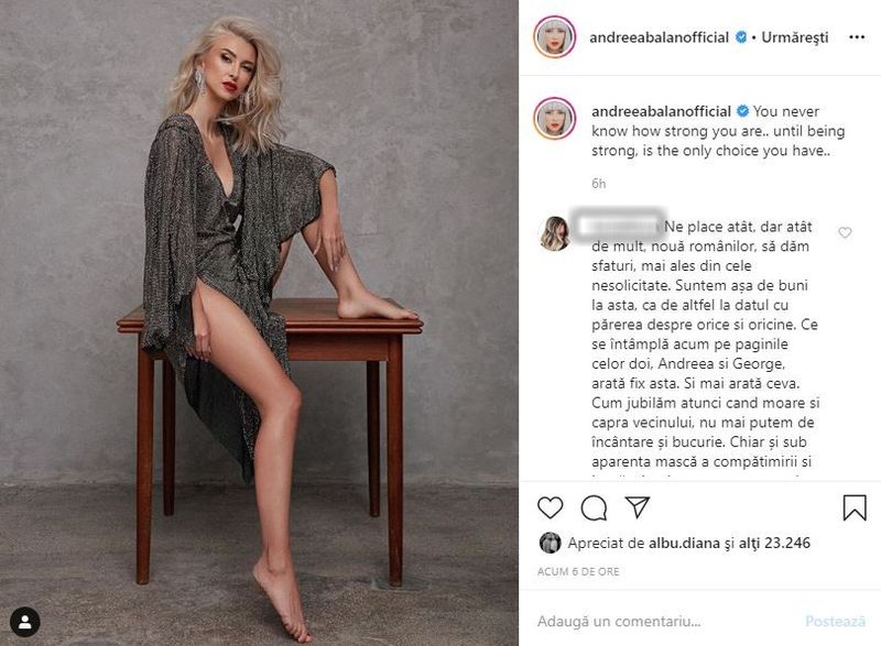 Andreea Bălan, prima reacție după ce George Burcea a fost cu o femeie!