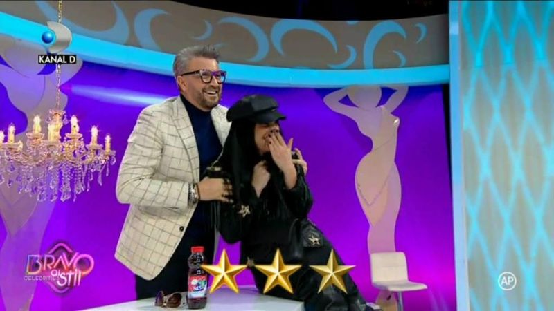 Andreea Tonciu, sărut pe buze cu Cătălin Botezatu