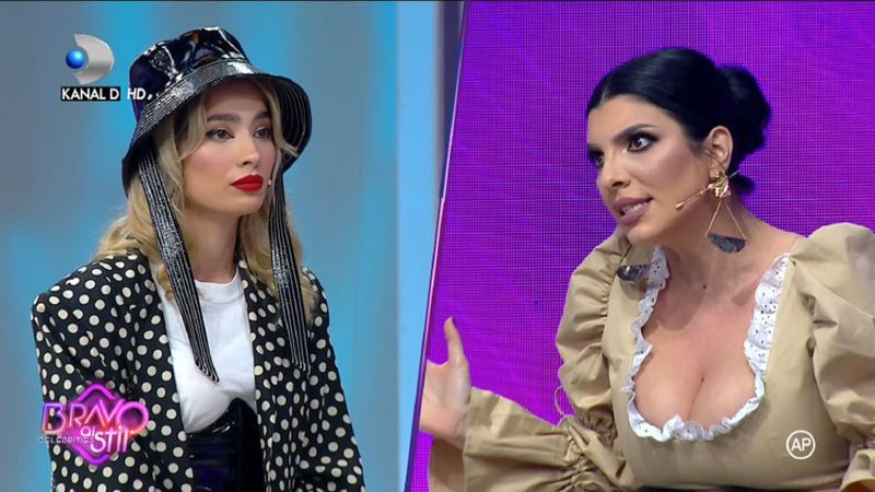 Andreea Tonciu o atacă dur pe Calina, la Bravo, ai stil! Celebrities