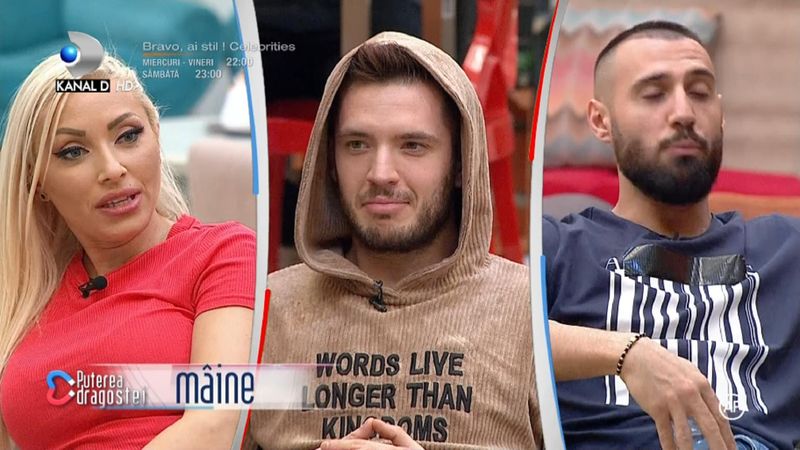 Puterea Dragostei 12 martie. Andreea Oprică l-a sărutat pe Philip