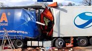 Lucreția, șoferiţă româncă de TIR moartă în Franţa, s-a stins la 15 minute după ce se schimbase la volan cu soţul ei