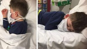 Un băiețel de cinci ani se luptă cu coronavirusul