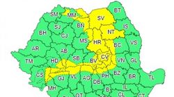 Nu scăpăm de iarnă! ANM a prelungit avertizarea cod galben şi cod portocaliu de viscol