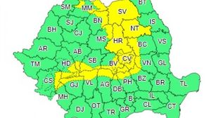 Nu scăpăm de iarnă! ANM a prelungit avertizarea cod galben şi cod portocaliu de viscol