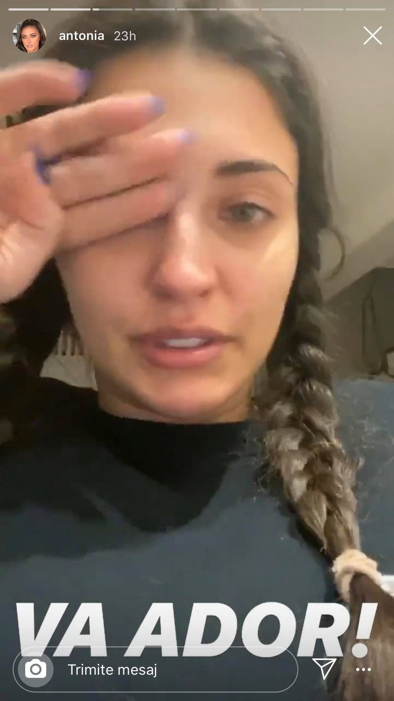Antonia a izbucnit &icirc;n lacrimi pe Internet. Ce a adus-o pe artistă &icirc;n starea asta