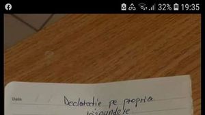 Ce a putut să scrie un craiovean în declarația pe propria răspundere