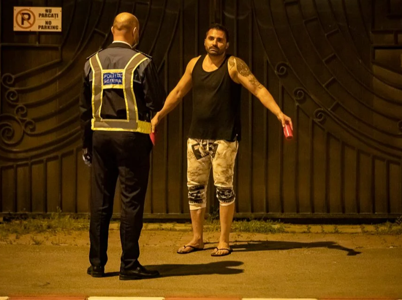 Pepe a primit amendă în noaptea de Înviere