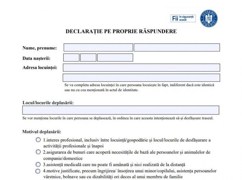 Declarație pe propria răspundere. Doi ieşeni s-au dat drept polițiști și au aplicat "amenzi" usturătoare oamenilor care nu respectau legea Declarație pe propria răspundere. Doi ieşeni s-au dat drept polițiști și au aplicat "amenzi" usturătoare oamenilor care nu respectau legea