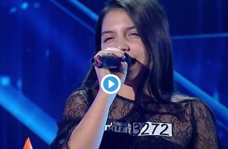 Roberta, copila de 9 ani cu voce de aur, a provocat lacrimi la Românii au talent