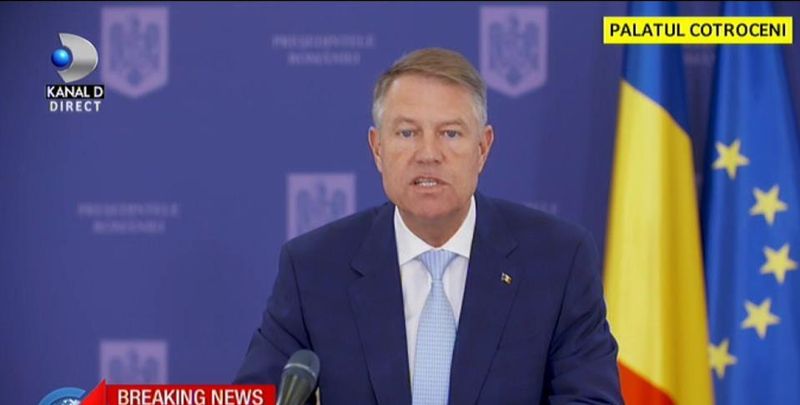 Klaus Iohannis: &quot;Nu este momentul să ne relaxăm prea mult. Ce este obligatoriu din 15 mai&quot;