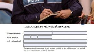 DOCUMENT. Declarația pe propria răspundere pentru starea de alertă, publicată! Descarcă aici