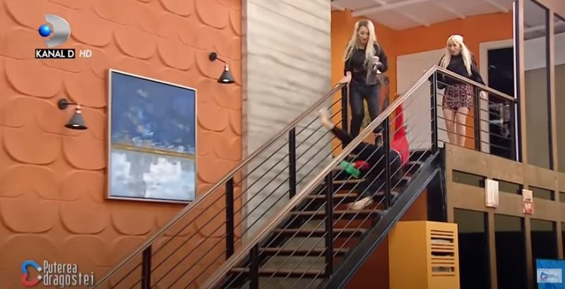 Daiana de la Puterea Dragostei a căzut de pe scări