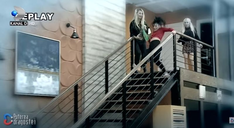 Daiana de la Puterea Dragostei a căzut de pe scări