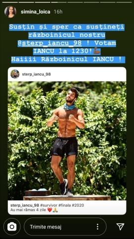 Mesajele concurenților de la Puterea dragostei pentru Iancu Sterp!