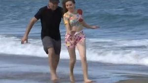 Vulpița și Viorel au văzut pentru prima dată marea!
