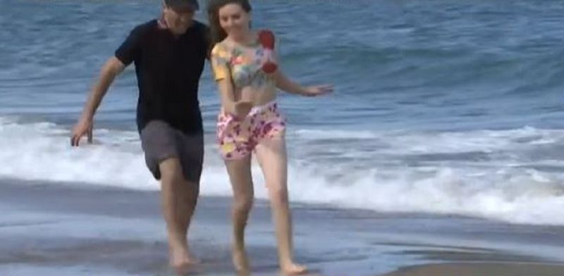 Vulpița și Viorel au văzut pentru prima dată marea!
