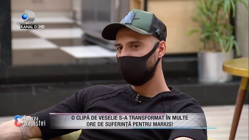 marius Marius de la Puterea dragostei, declarație șocantă după ce a rămas fără trei dinți: „Norocul meu că...”