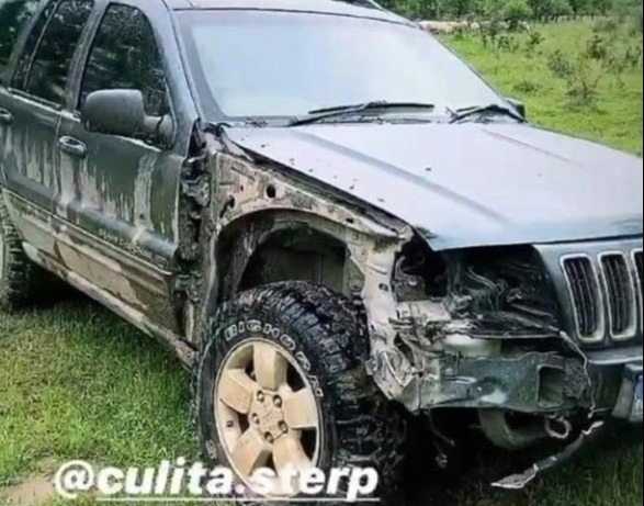Culiță Sterp, accident de mașină pe câmp. A lovit un pom! 